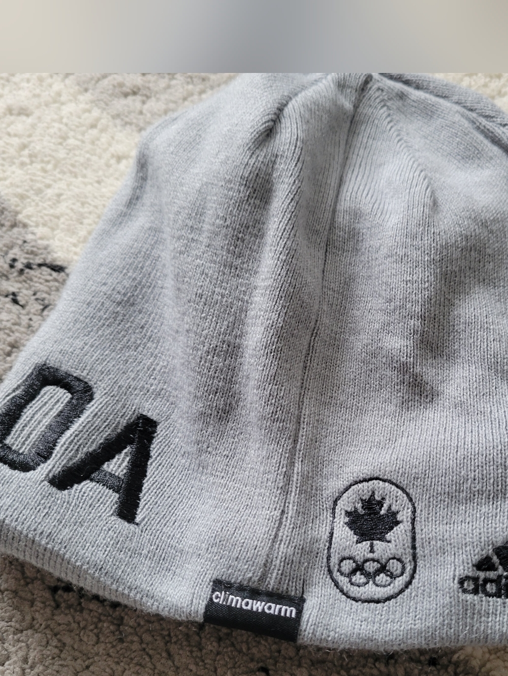 Canada Olympic ClimaWarm Knit Beanie - Light Gray